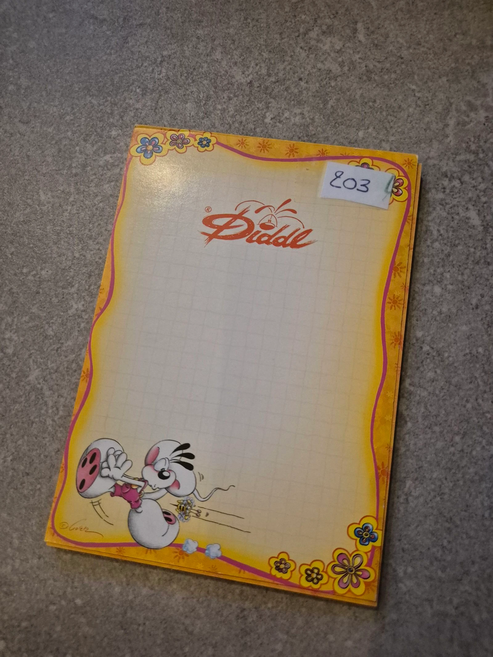 Diddl blok A6 nr 203